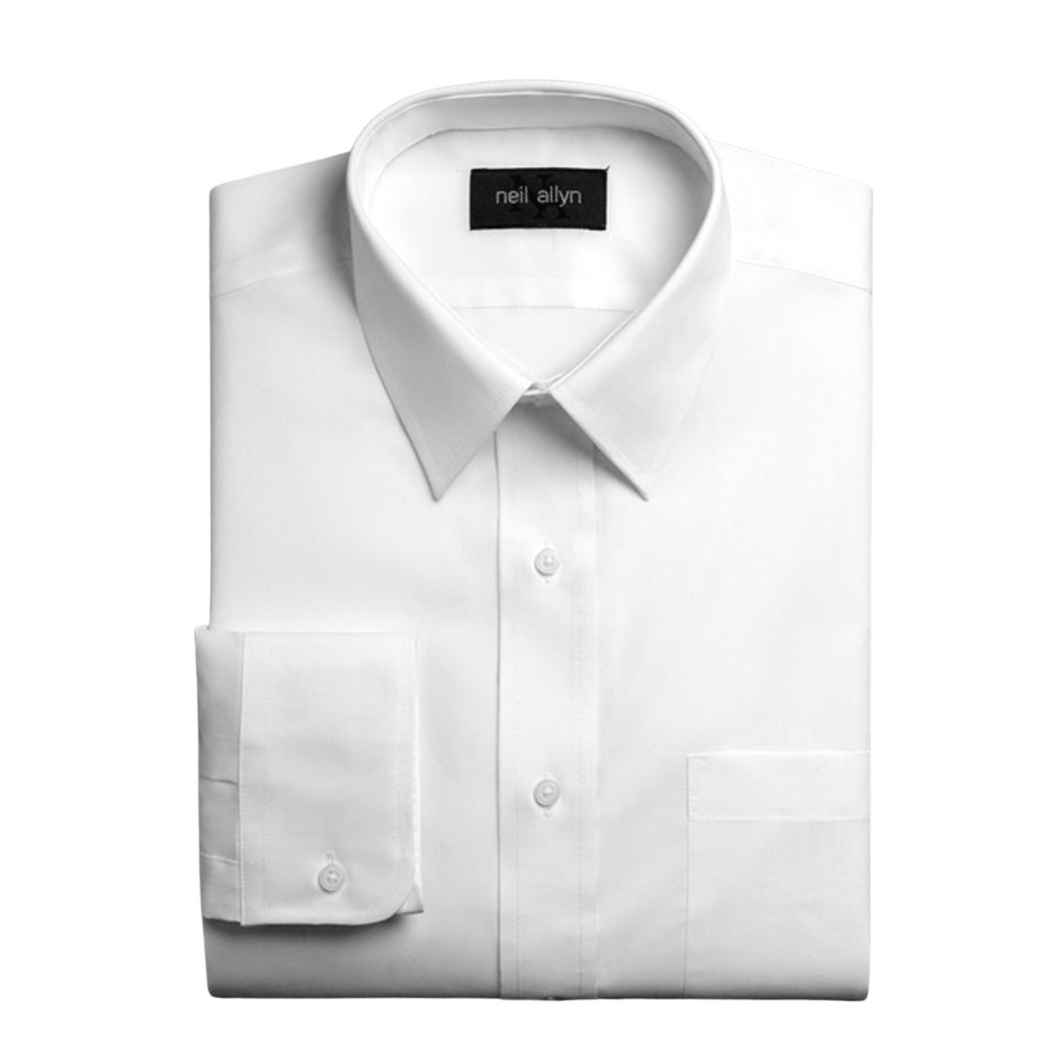 NEIL ALLYN, WHITE DRESS SHIRT REF: 2070-70