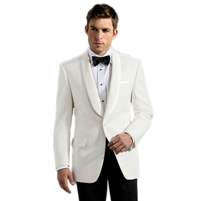 MEN'S WHITE LONG JACKET REF: 367 C